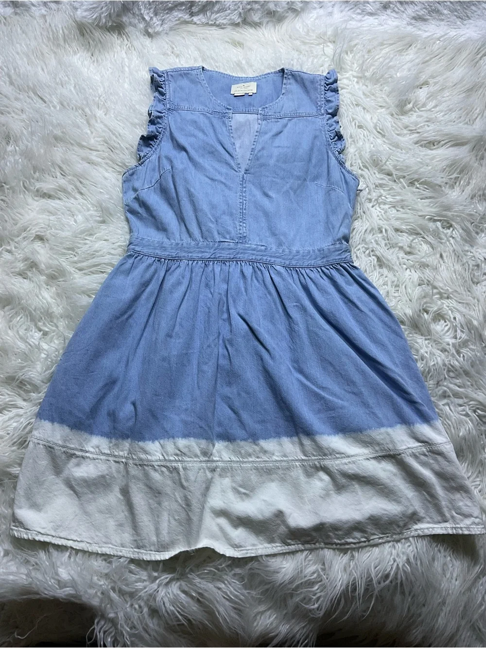 Kate Spade New York dip-dye denim dress